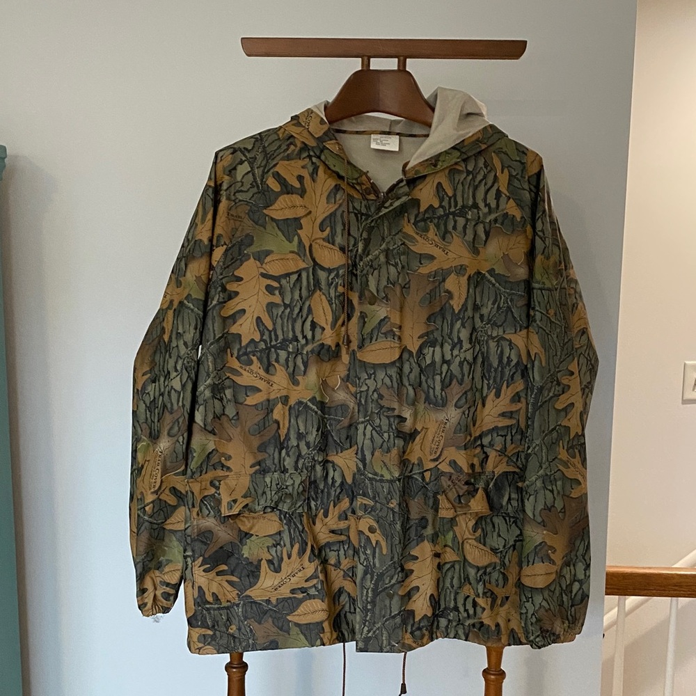 Trail Cover Camouflage Hooded Jacket